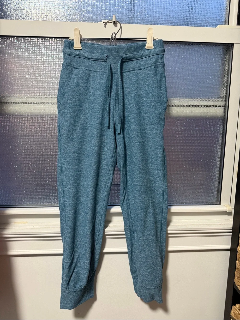 lululemon athletica Blue Drawstring Jogger Pants